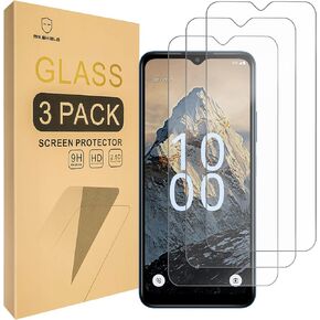 Mr.Shield Screen Protector compatible with Boost Mobile Summit 5G [Tempered Glass] [3-Pack] [Japan Glass with 9H Hardness]
