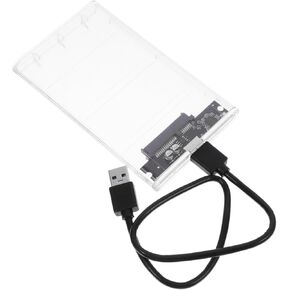 Angoily USB Ssd Enclosure for 2.5 Inch Drives Ssd Holder External Hard Drive Case Compatible