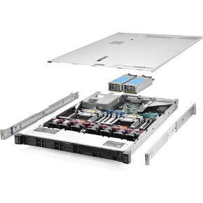 TechMikeNY Server 2.50Ghz 40-Core 512GB RAM 2X 3.84TB SAS SSD Rails ProLiant DL360 G10 (Renewed)
