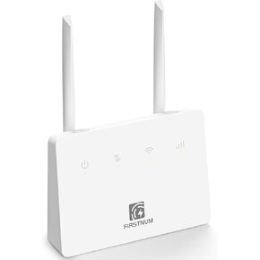 CPE C1 WiFi Router with SIM Card Slot, 4G LTE CAT4 WiFi 150 Mbps, Portable Travel Router, Long Range Wireless Outdoor/Indoor CPE 802.11b/n/g 2.4GHz 300Mbps for Home/Truck/RV