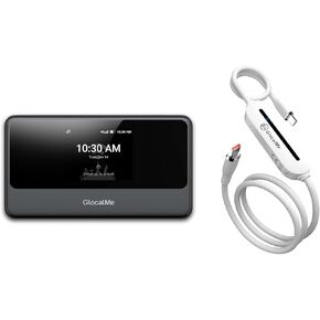 GlocalMe MeowGo G40Pro 4G Portable WiFi Hotspot and UniCord Charging Cable with 4G WiFi Mobile Hotspot