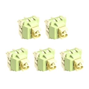 Quiet Lemon Linears Mechanical Switches Pre Lubed Tactiles 5Pin Paragraph Axises For Customizing Gaming Keyboards