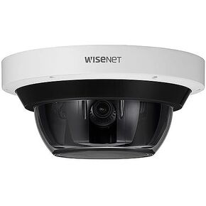 Hanwha Vision PNM-9085RQZ1 5MP كاميرا PTRZ متعددة الاتجاهات متعددة المستشعرات ، وعدسة متنوعة بمحرك من 4.13-9.4 ملم ، بيضاء (استبدال PNM)