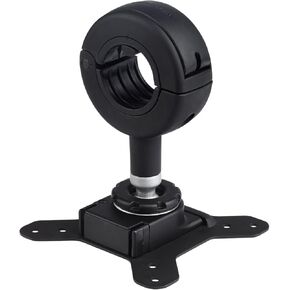 Atdec SD-DO QuickShift Donut Pole Mount Accessory (up to 26.4lbs displays) with Quick Release Mechanism and 75x75/100x100 VESA Support, Black