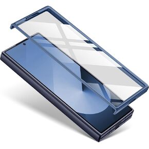 MOBOSI Samsung Galaxy Z Fold Screen Protector Film, 9H Tempered Glass Screen Protection, Light Blue