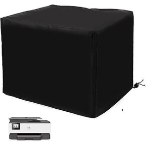 Printer Dust Cover for Brother Monochrome Laser HL-L6250DW/HL-L6300DW/HL-L3280CDW/HL-L6200DW/HL-L6210DW/INTELLIFAX-2940/RFAX-2840/MFC-7240 Waterproof Oxford 210D (Black, 16.93" x 16.93" x 12.6")