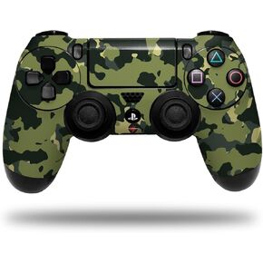 Skin Compatible with Sony PS4 Dualshock Controller PlayStation 4 Original Slim and Pro WraptorCamo Old School Camouflage Camo Army (Controller NOT Included)