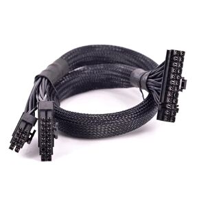 PCIe 8Pin 6+2Pin IDE SATA CPU 4+4Pin ATX 24Pin Power Supply Cable for RMX Series RM1000x RM850x RM750X RM650x RM550x(CPU Flat Cable)