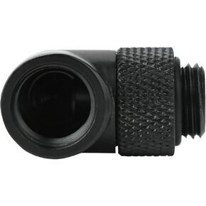 90 Degree Elbow PC Water Cooling Tube Touch Fitting Tube Connector for Tube, G1/4 Inch 2-part Thread