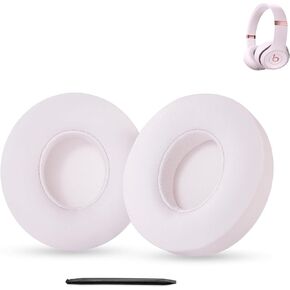 Earpads Replacement Ear Cushions Compatible with Beats Solo 4.0 Over Ear Headphones Earcups Parts-Pink