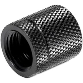 Barrow G1/4" Female To Female Extender Fitting, Rotary, Black
