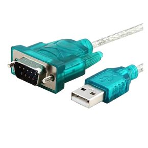USB 2.0 to Serial RS-232 DB9 9Pin Adapter Converter Cable Chipset Length 1M USB to RS232 Support WIN10