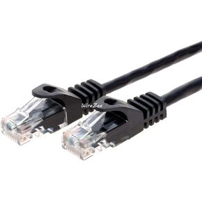 Cat6 Patch Network Cord RJ45 UTP Cable Ethernet (20 قدمًا ، أسود) in Kuwait