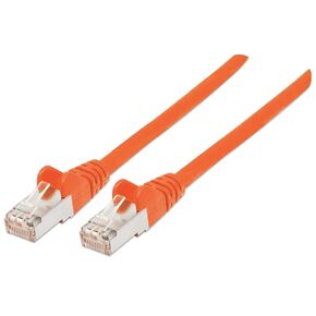 Intellinet 14-Feet Network Solutions Cat6 RJ-45 Male UTP Patch Cable, Green (343718)