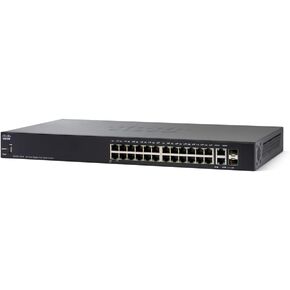 Cisco SG250-26HP-K9 26-Port PoE Gigabit Managed Switch (Renewed)