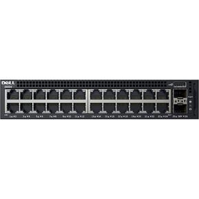 Dell Networking X1026 24P 1GbE 2P SFP Managed Switch [Non PoE] (Renewed)