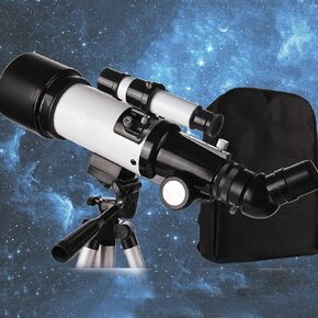 for Kids and Astronomy Beginners,Astronomical Refractor with Backpack,50-100mm Caliber Great Astronomy Gift for Kids