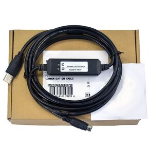 JSSDTC001 for TSTE/JSDEP/JSDE/JSDA servo Debugging Cable CN4 Port Data Cable Programming Cable Download Cable Dual chip Design Industrial Grade 3 Meter