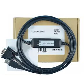 USB-VLT2800 Compatible VLT2800 2900 Inverter Debug Cable Programming Cable Communication Data Cable Download Cable Cable Soft Cable Dual Chip Design Industrial Grade 3 Meter