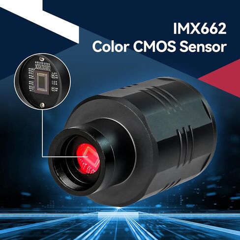 SC311 WiFi Telescope Camera IMX662 Color CMOS Sensor Bundle with SV48P 90mm Telescope, SV188P Dielectric Mirror Star Diagonal, SV182 6x30 Finderscope, for Moon Astrophotography in Saudi Arabia
