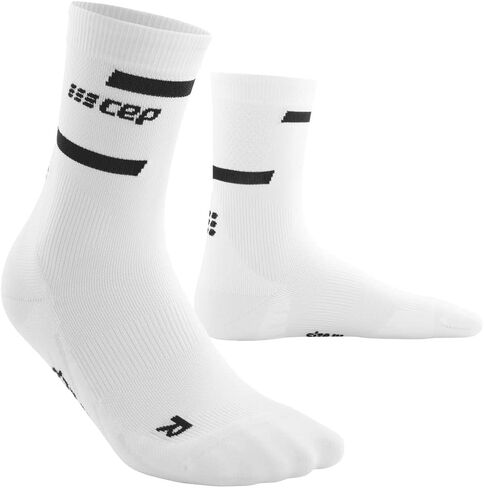 CEP Women’s Camocloud Crew Cut Athletic Performance Running Socks | Mid Cut Sock, Pink/Peacoat, Women, II in Kuwait
