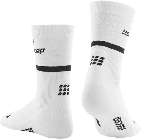 CEP Women’s Camocloud Crew Cut Athletic Performance Running Socks | Mid Cut Sock, Pink/Peacoat, Women, II in Kuwait