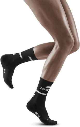 CEP Women’s Camocloud Crew Cut Athletic Performance Running Socks | Mid Cut Sock, Pink/Peacoat, Women, II in Saudi Arabia
