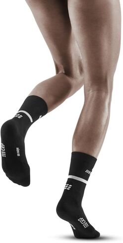 CEP Women’s Camocloud Crew Cut Athletic Performance Running Socks | Mid Cut Sock, Pink/Peacoat, Women, II in Saudi Arabia