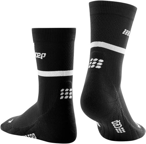 CEP Women’s Camocloud Crew Cut Athletic Performance Running Socks | Mid Cut Sock, Pink/Peacoat, Women, II in Saudi Arabia
