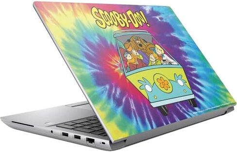 Skinit Decal Laptop Skin Compatible with HP ZBook Fury 16 G10 - Officially Licensed Scooby-Doo Shaggy and Ghost Clown Design in Saudi Arabia