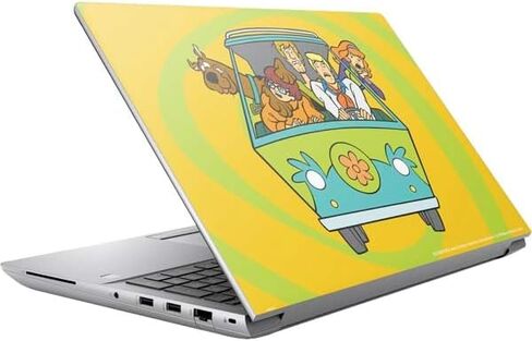 Skinit Decal Laptop Skin Compatible with HP ZBook Fury 16 G10 - Officially Licensed Scooby-Doo Shaggy and Ghost Clown Design in Saudi Arabia