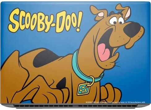 Skinit Decal Laptop Skin Compatible with HP ZBook Fury 16 G10 - Officially Licensed Scooby-Doo Shaggy and Ghost Clown Design in Saudi Arabia