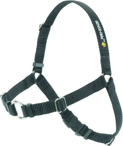Softouch Sense-ible No-Pull Dog Harness (Black, Extra Small) in Saudi Arabia