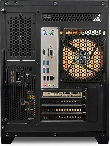 Gaming PC -AMD Ryzen 7 5700G 3.8 GHz- RX 6500XT 4GB-32GB DDR4 RAM-1TB M.2 SSD-240 Liquid Cooler -WiFi &Bluetooth -RGB Fans-Windows 11 Pro Desktop Computer-Black in Saudi Arabia