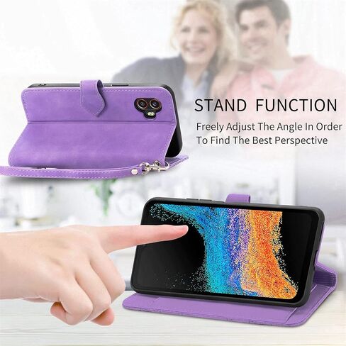 for Moto Edge 2024 Zipper Wallet Case,Moto Edge 2024 Case,Premium Magnetic Closure Stand Function Folio PU Leather Flip Cover Inner Soft TPU Case for Motorola Edge 5G 2024 -Purple in Saudi Arabia