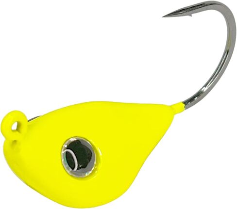 Rock Bottom Jigs™ - Premium Saltwater Fishing Jig for Blackfish (Tautog), Sheepshead, Grouper & Snapper - Wide-Body Design for Less Snags - Ultra-Sharp VMC Hooks & Durable Construction - 2 Pack in Saudi Arabia