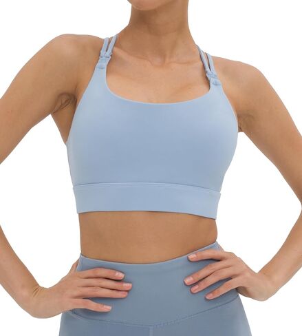 V VOCNI Nursing Bras for Breastfeeding Maternity Sports Bras Tank Top Sexy Crisscross Back Workout Yoga Pregnancy Bra in Kuwait
