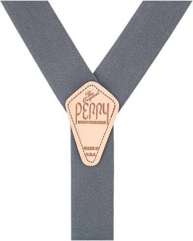 Perry Hook-On Belt Suspenders Regular - The Original - Hunter Green - 2"W x 48"L in Saudi Arabia