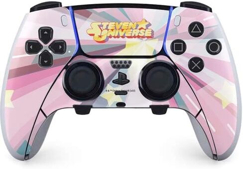 Skinit Decal Gaming Skin Compatible with PS5 DualSense Edge Pro Controller - Officially Licensed Cartoon Network Steven Universe Steven Universe Logo Design in Saudi Arabia