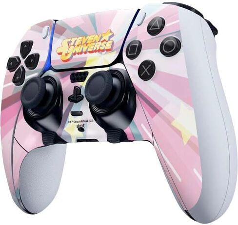Skinit Decal Gaming Skin Compatible with PS5 DualSense Edge Pro Controller - Officially Licensed Cartoon Network Steven Universe Steven Universe Logo Design in Saudi Arabia