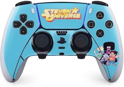 Skinit Decal Gaming Skin Compatible with PS5 DualSense Edge Pro Controller - Officially Licensed Cartoon Network Steven Universe Steven Universe Logo Design in Saudi Arabia