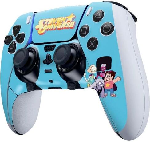 Skinit Decal Gaming Skin Compatible with PS5 DualSense Edge Pro Controller - Officially Licensed Cartoon Network Steven Universe Steven Universe Logo Design in Saudi Arabia