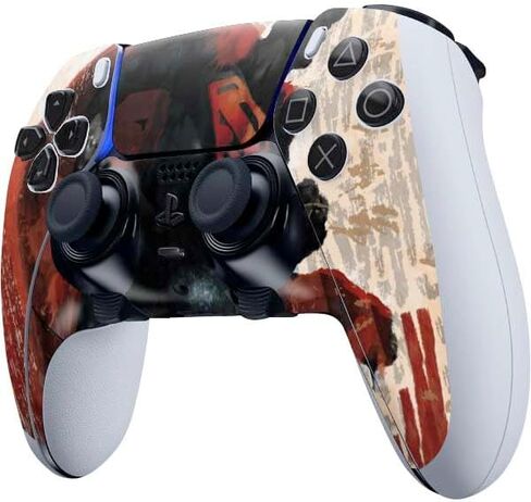 Skinit Decal Gaming Skin Compatible with PS5 DualSense Edge Pro Controller - Officially Licensed DC Comics Superman Shield Design in Saudi Arabia