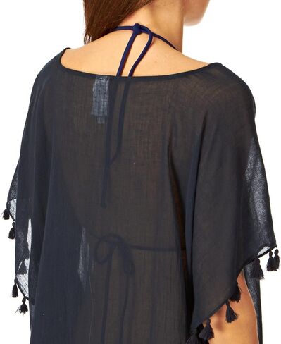 Seafolly Women's Kaftan Tassel Trim Cover Up Dress in Saudi Arabia