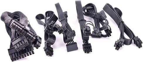 PCIE 8PIN 6+2PIN IDE SATA CPU 4+4PIN ATX 24PIN كابل تزويد الطاقة لسلسلة RMX RM1000X RM850X RM750X RM650X RM550X (CPU Cable) in Kuwait