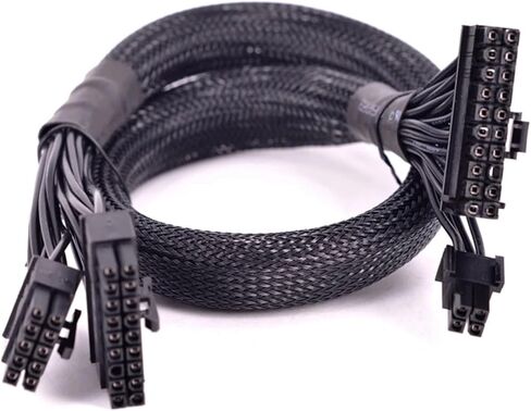 PCIE 8PIN 6+2PIN IDE SATA CPU 4+4PIN ATX 24PIN كابل تزويد الطاقة لسلسلة RMX RM1000X RM850X RM750X RM650X RM550X (CPU Cable) in Kuwait