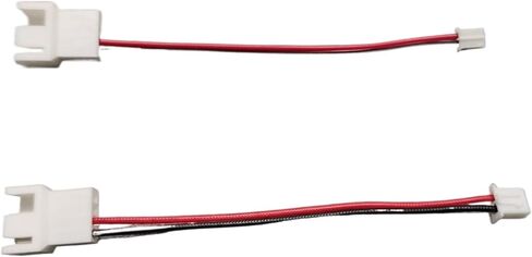 كابل التحويل 4Pin 3pin إلى 2 PIN 2.5 مم محول لمحول V/GA ​​التبريد مزود طاقة مروحة 2Pin (XH2.54 2pcs) in Saudi Arabia