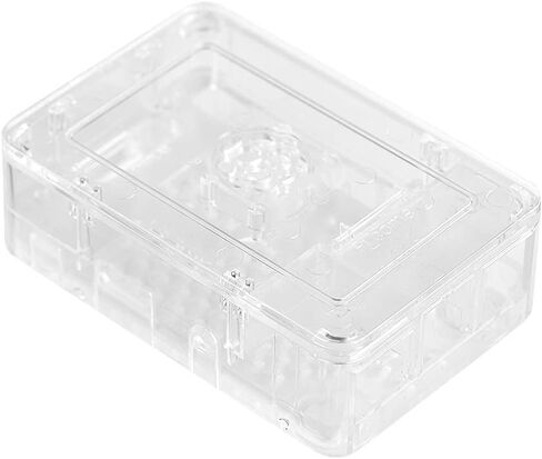 Compact ABS Protective Shell Cover for 3 B with Removable Lid and LED Hole Design for Monitoring Working State Great for Tech Enthusiasts (Transparent) in Saudi Arabia