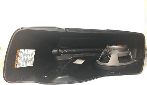 Harley Saddlebag 8" Rear Inside Speaker Adapter Mounting Rings & Install Kit 2014-2022 in Saudi Arabia