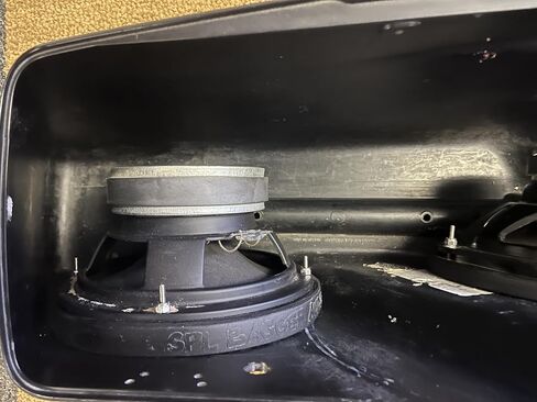 Harley Saddlebag 8" Rear Inside Speaker Adapter Mounting Rings & Install Kit 2014-2022 in Saudi Arabia